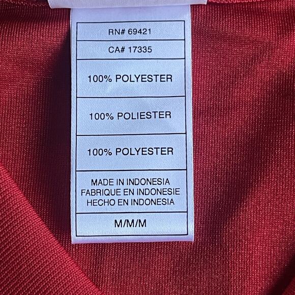 Tampa Bay Buccaneers Jersey Womens Medium Red NFL Football Simms #2 V Neck - Picture 5 of 8